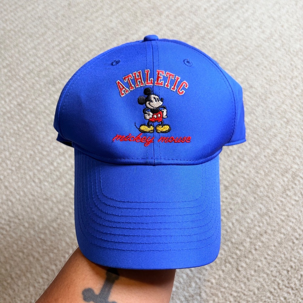 Nike Golf Legacy91 Dri-FIT Mickey Mouse Athletic Hat Blue Adjustable Strapback